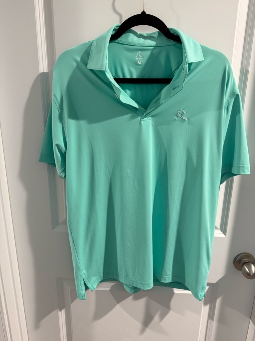 Rhoback Men's Performance Polo Shirt -Teal